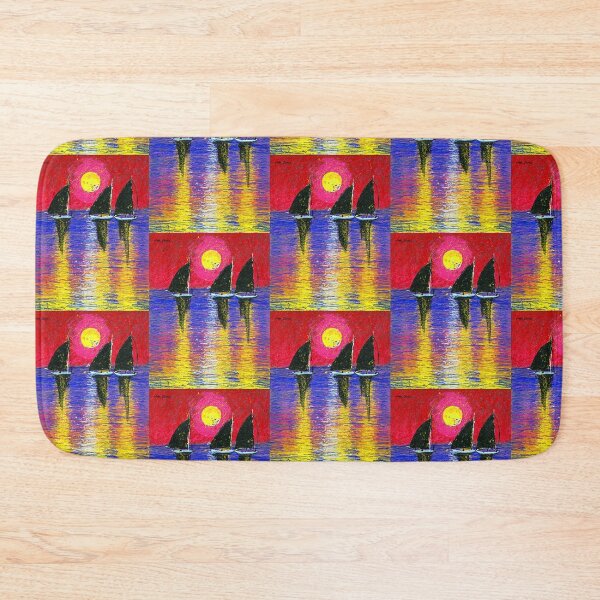 Item preview, Sunset Sailing By Artguru 0275, 22 X 28, -acrylic On Paper designed and sold by Art Guru.