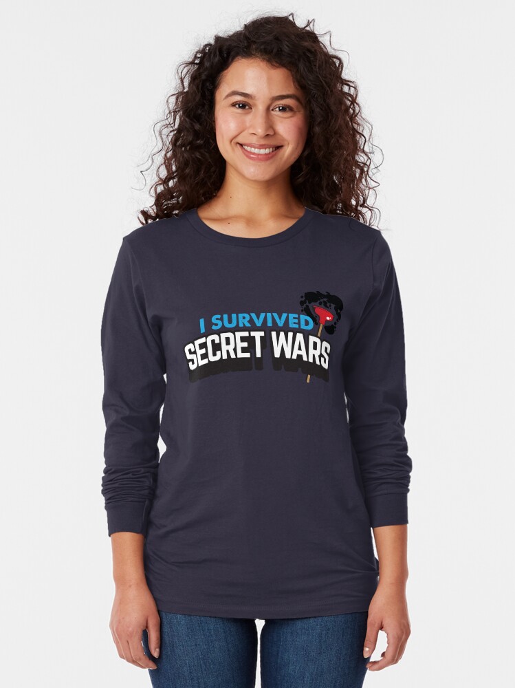 Thumbnail 2 of 5, Long Sleeve T-Shirt, I SURVIVED SECRET WARS designed and sold by rachelandmiles.