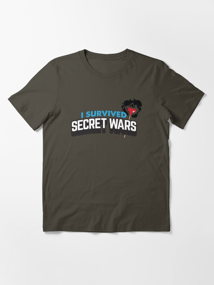 Thumbnail 3 of 7, Essential T-Shirt, I SURVIVED SECRET WARS designed and sold by rachelandmiles.