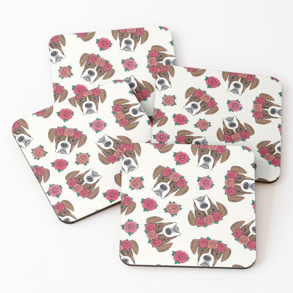 Item preview, Floral Crowned Boxers - cream designed and sold by littlearrow.