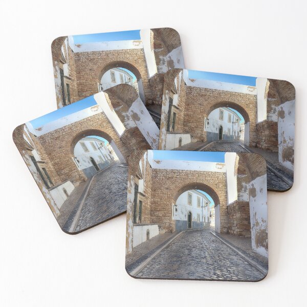 Item preview, The Cobbled Street In Faro Portugal designed and sold by Teresa Zieba.