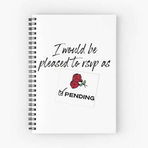 Item preview, I'd Be Pleased To RSVP As Pending - Schitt's Creek designed and sold by The-Goods.