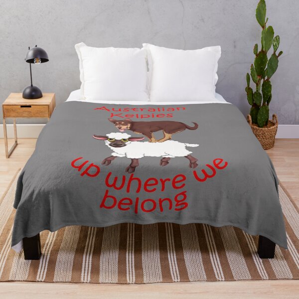 Item preview, Australian Kelpies - up where we belong! designed and sold by Kestrelle.