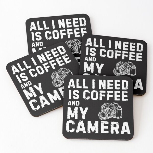 Item preview, All I Need Is My Coffee and Camera designed and sold by weewhirlwind.
