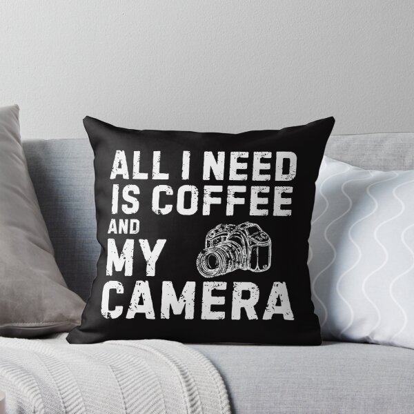 Item preview, All I Need Is My Coffee and Camera designed and sold by weewhirlwind.