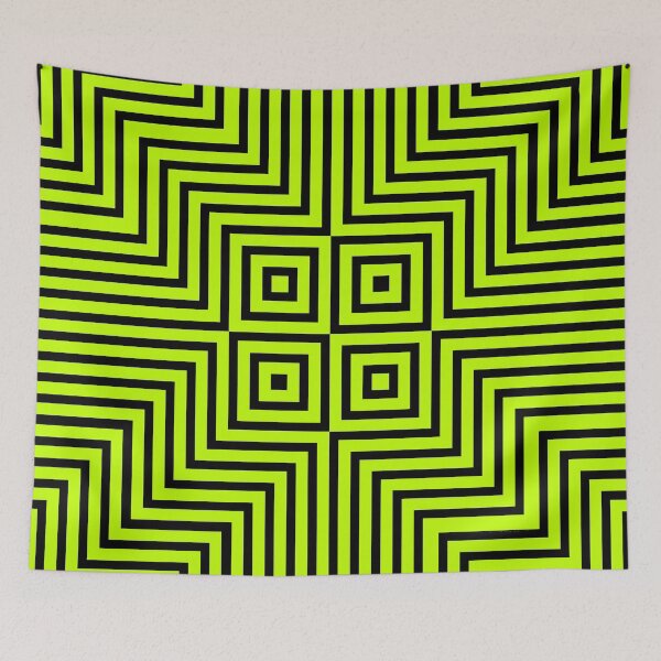 Item preview, Black and Coloured Op Art 13 designed and sold by JillyBeanDesign.