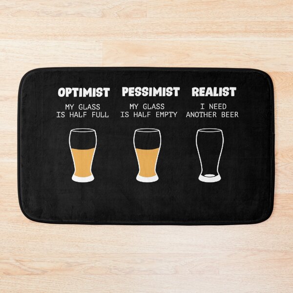 Item preview, Funny Half Full Empty Glass Gift for Beer Lover designed and sold by weewhirlwind.
