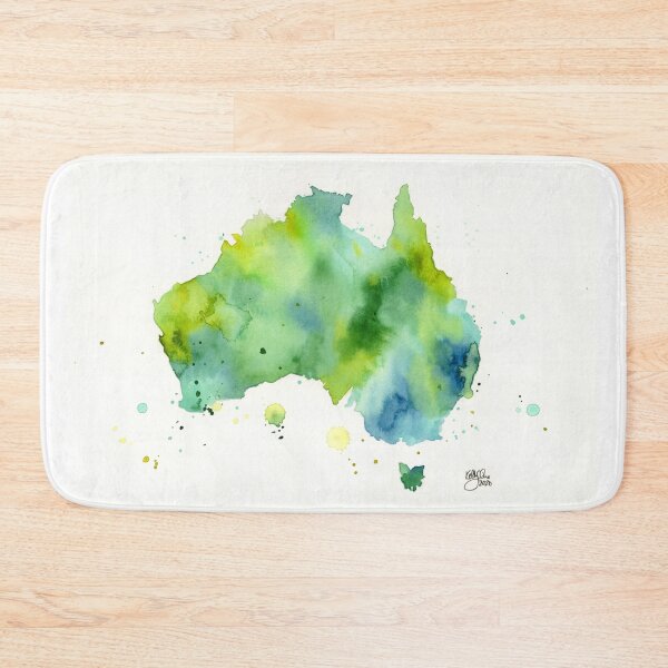 Item preview, Australia Map designed and sold by 3willows.