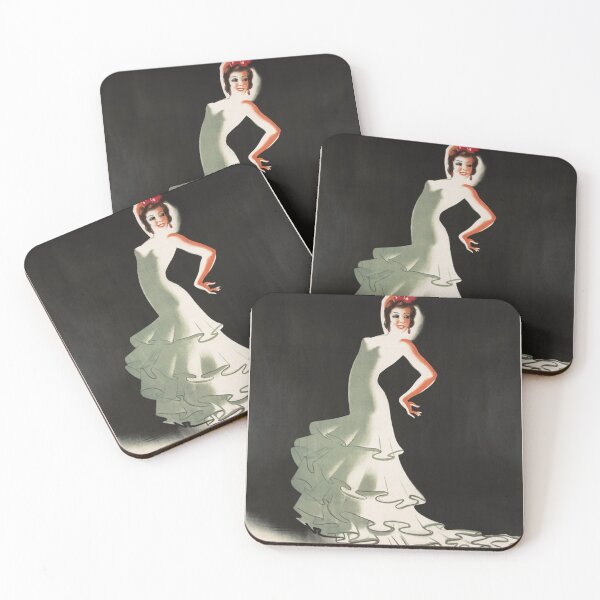 Item preview, Cartel vintage de bailarina de flamengo designed and sold by vintagevivian.