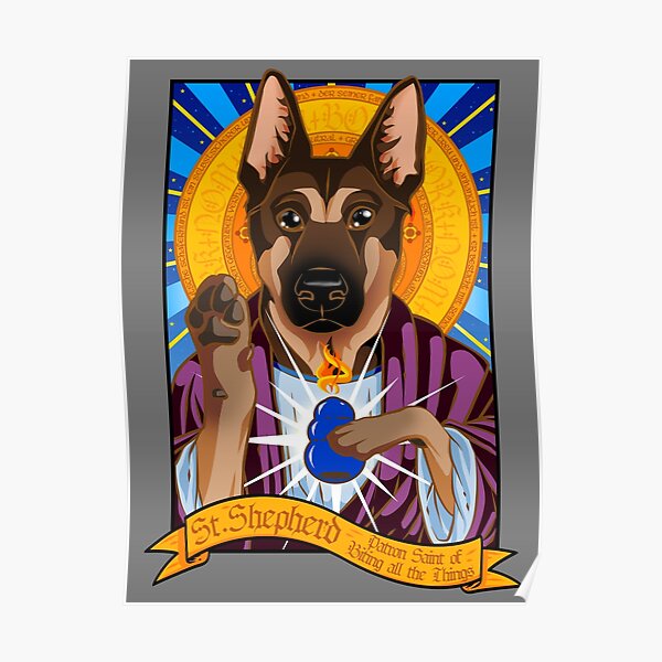 St. Shepherd Poster