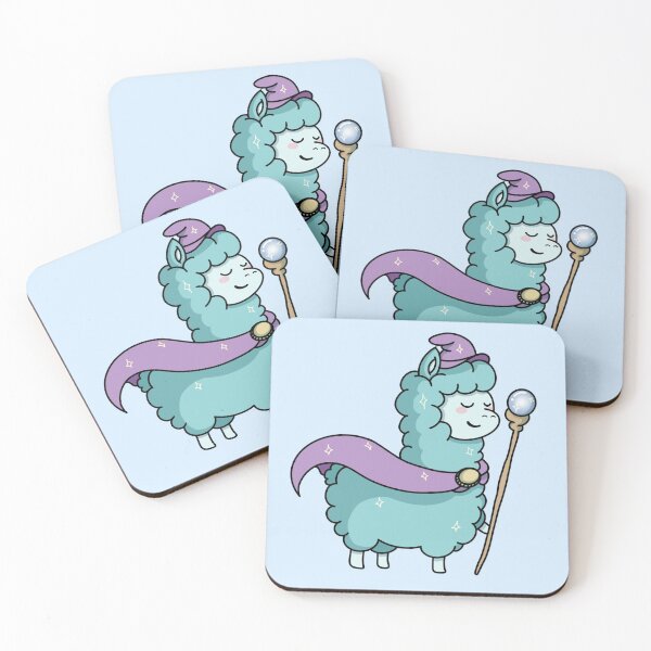 Item preview, Magical Llama Wizard designed and sold by Turtle Forged.
