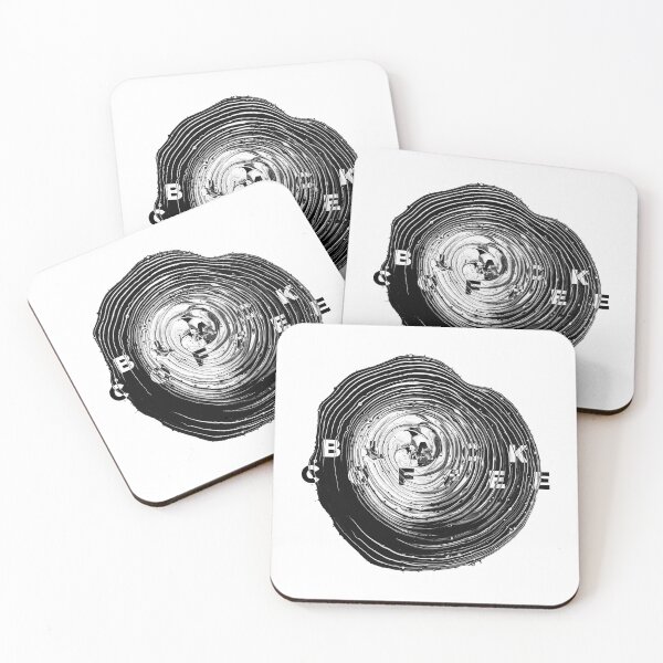 Item preview, Black Coffee Abstract Art designed and sold by murakamisstudio.