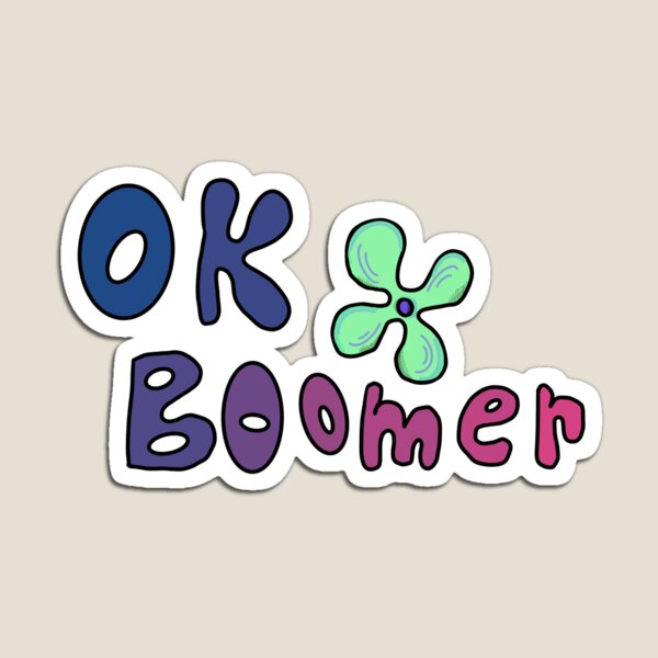 Aperçu de l'œuvre Ok Boomer créée et vendue par JayCArt.