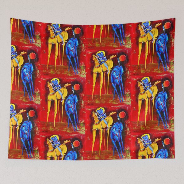 Item preview, Horses By Artguru 0259, 22 X 28, - Acrylic On Paper designed and sold by Art Guru.