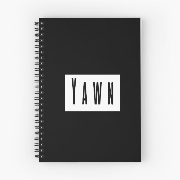 Item preview, Yawn! designed and sold by LeashUndone.