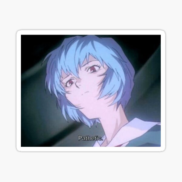 Item preview, 'Pathetic' Rei Ayanami designed and sold by Danknesshazard.
