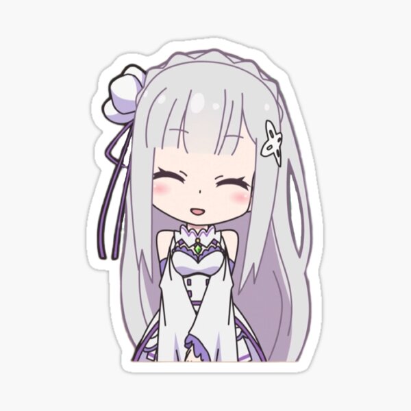 Emilia Rezero Stickers Redbubble