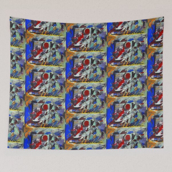 Item preview, Horses By Artguru 0248, 28 X 22, - Oil On Paper designed and sold by Art Guru.
