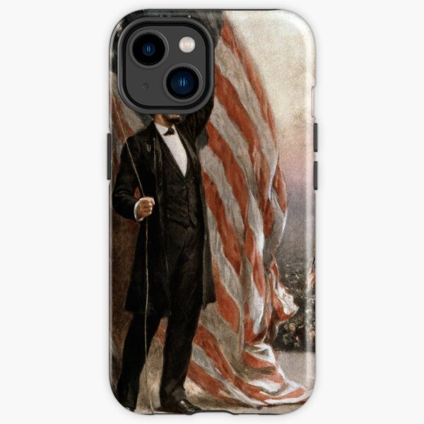 President Abraham Lincoln Giving A Speech iPhone Tough Case