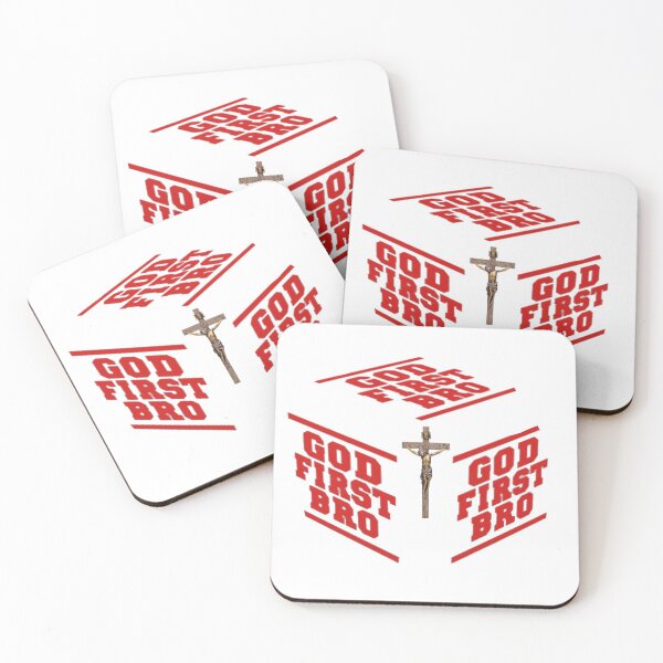 Item preview, God First Bro Jesus on the Cross 3D designed and sold by Rowena Jones.