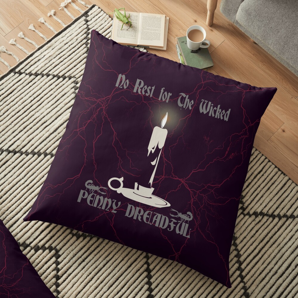 Penny Dreadful No rest for the wicked Floor Pillow