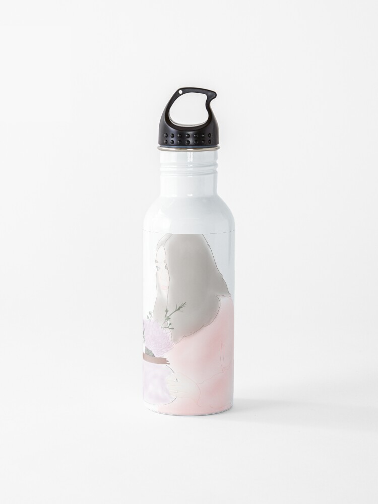 flower girl water bottle