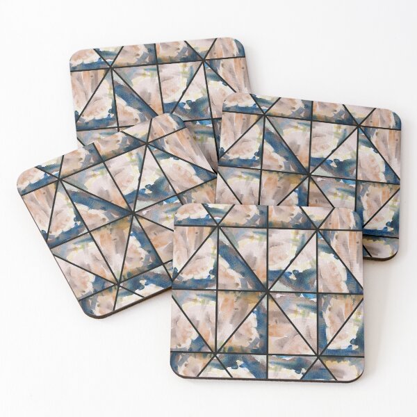 Item preview, LAYLA WATERCOLOUR GEO 2 designed and sold by cathysola.