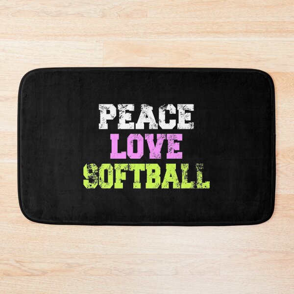 Item preview, Peace Love Softball Fastpitch Player or Mom designed and sold by nikkidawn74.
