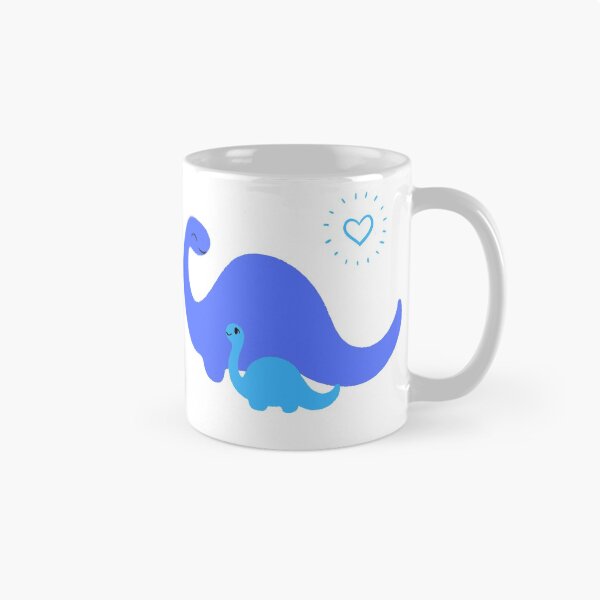 Item preview, Dino family in blue designed and sold by ela-94.