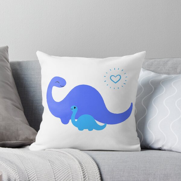 Item preview, Dino family in blue designed and sold by ela-94.