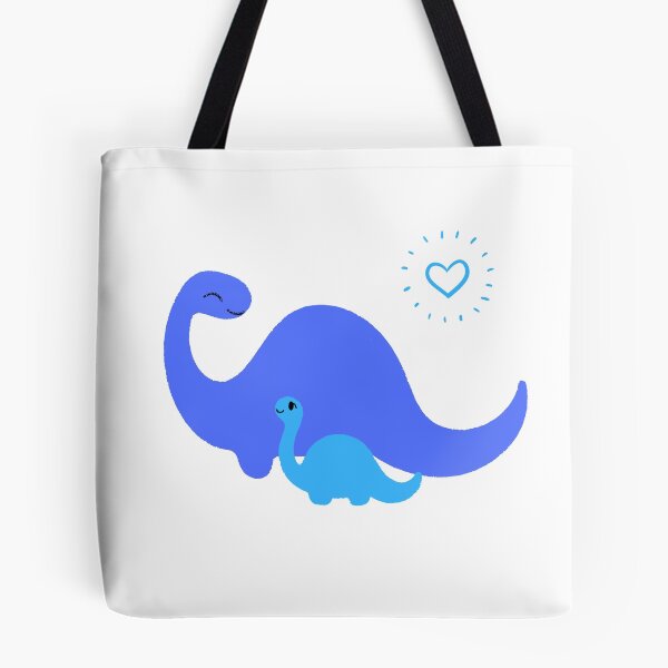 Item preview, Dino family in blue designed and sold by ela-94.