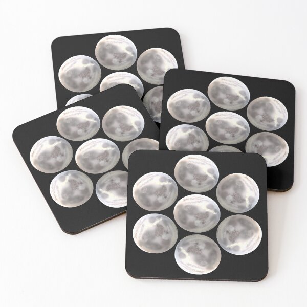 Item preview, Multiplied Moons Painting designed and sold by ArtByLM.