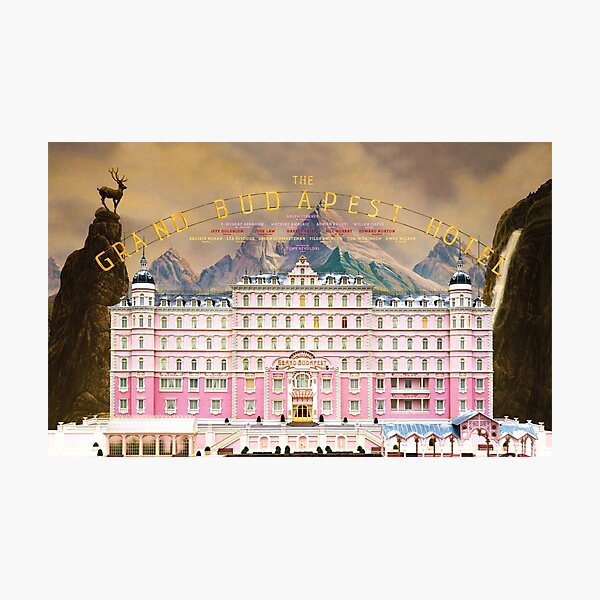 Grand Budapest Hotel Photographic Print