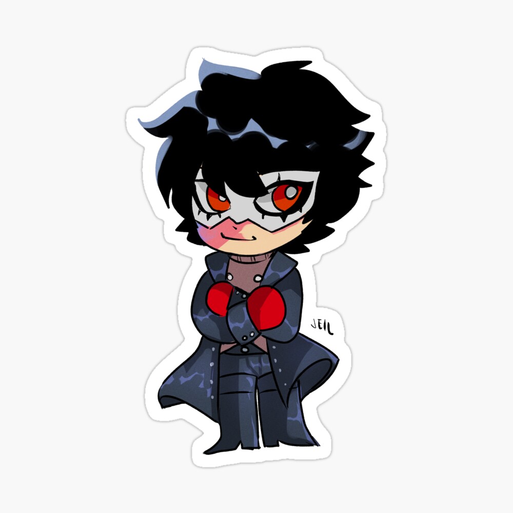 Persona 5 Chibi Joker Spiral Notebook For Sale By Jeilsketches Redbubble