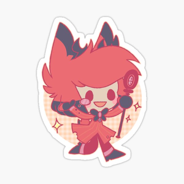 【 LITTLE NIGHTMARE 】Sanrio Style Alastor Sticker