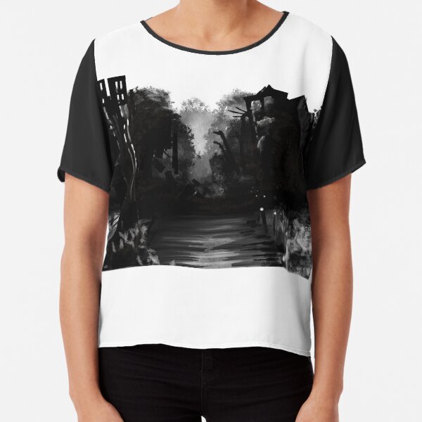 The Ruins Chiffon Top