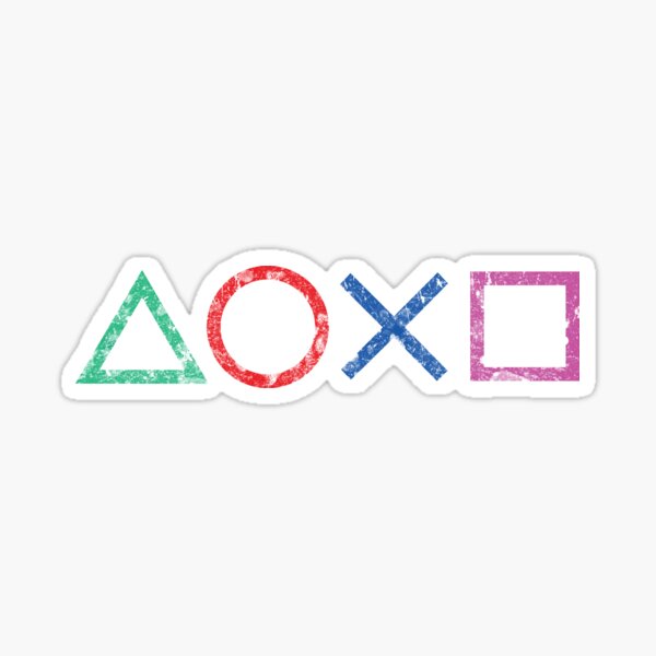 Item preview, Playstation Icons Grunge Distressed designed and sold by Flashpool.
