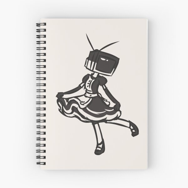 Item preview, Mono-Chan TV Head (Maid, Textless) designed and sold by NoSignalStudio.