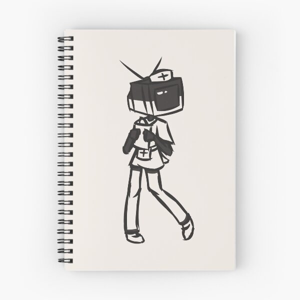 Item preview, Mono-Chan TV Head (Nurse, Textless) designed and sold by NoSignalStudio.