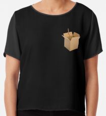 The box Chiffon Top