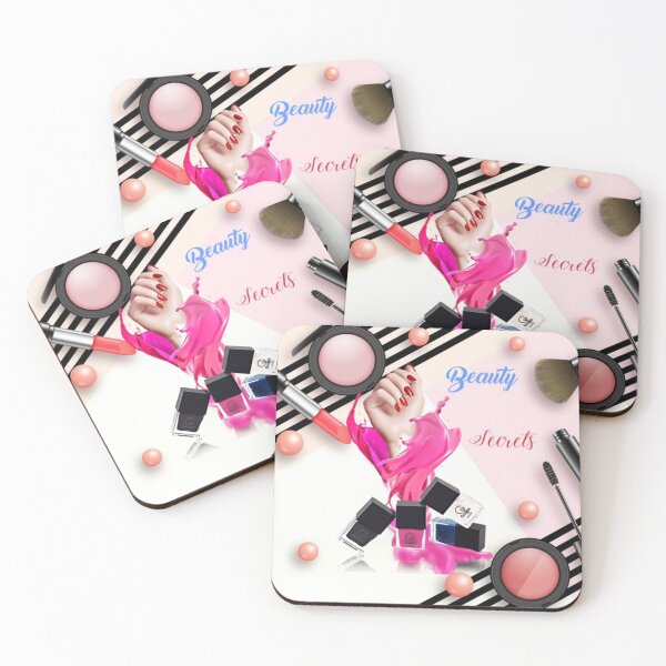 Item preview, Cosmetics-Beauty secrets print design designed and sold by Arshiya-4.