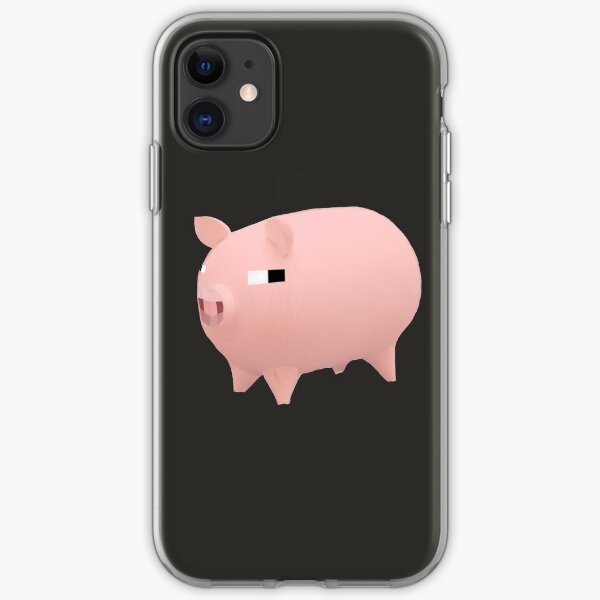 Minecraft Piggy Bank Iphone Case Cover By Totallytatertot Redbubble - piggy roblox bank