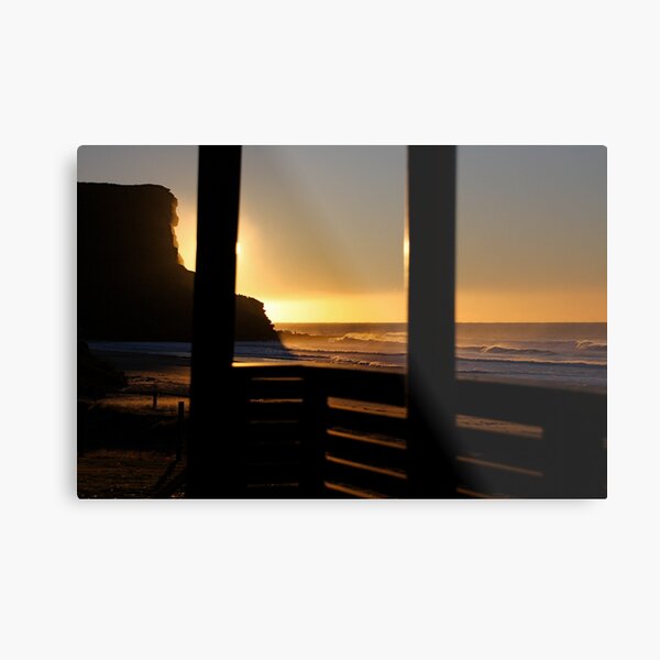 Garie Beach Surf Club Metal Print