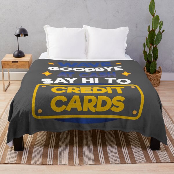 Item preview, Wave Goodbye At Cash Say Hi To Credit Cards designed and sold by EdifyEra.