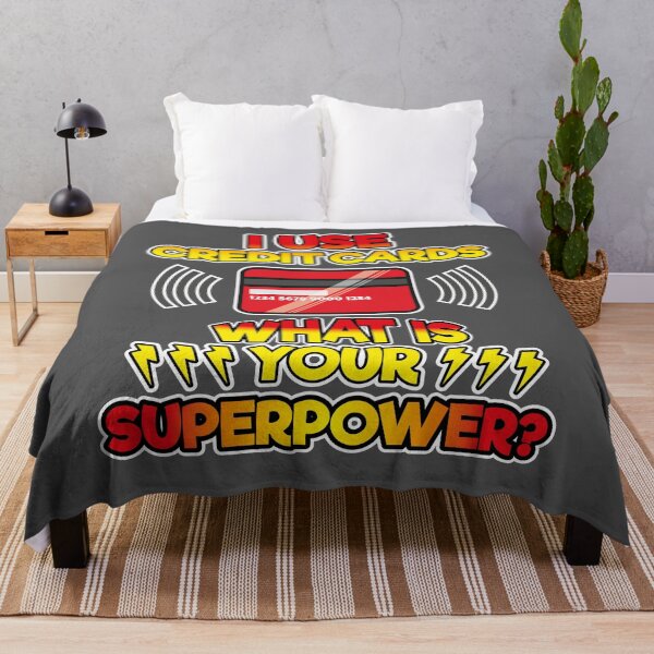 Item preview, I Use Credit Cards What is Your Superpower? designed and sold by EdifyEra.