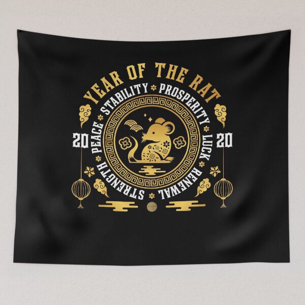 Item preview, Chinese New Year 2020 - Year of the Rat Zodiac Gift designed and sold by simplytldr.