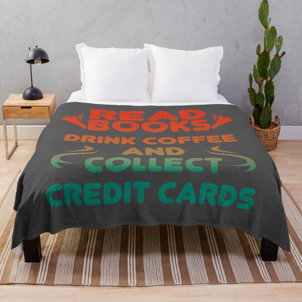 Item preview, Read Books Drink Coffee and Collect Credit Cards designed and sold by EdifyEra.