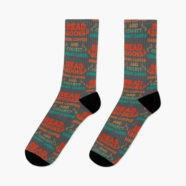 Item preview, Read Books Drink Coffee and Collect Credit Cards designed and sold by EdifyEra.