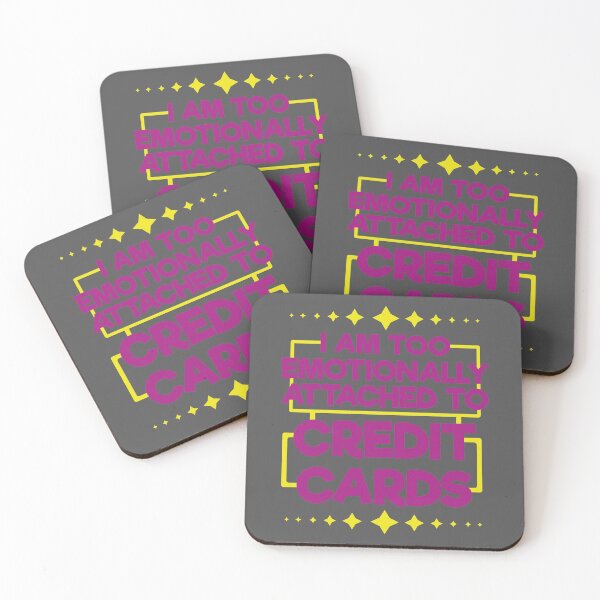 Item preview, I Am Too Emotionally Attached to Credit Cards designed and sold by EdifyEra.
