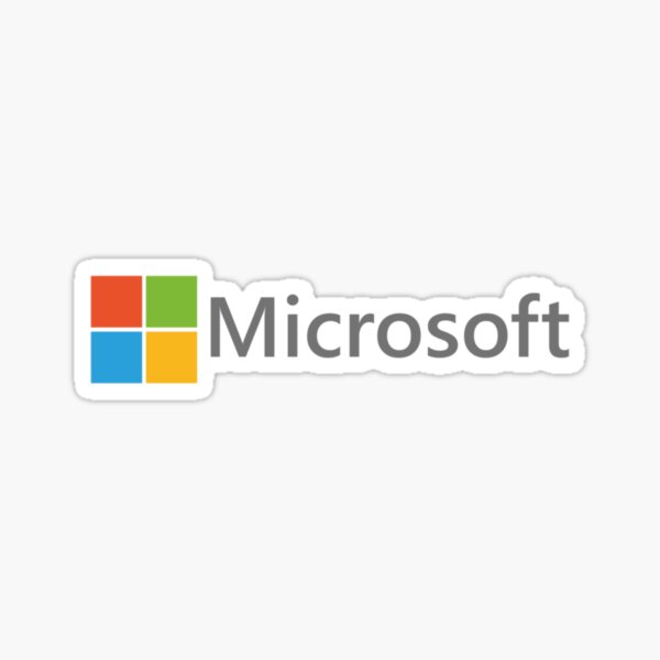 Microsoft Sticker
